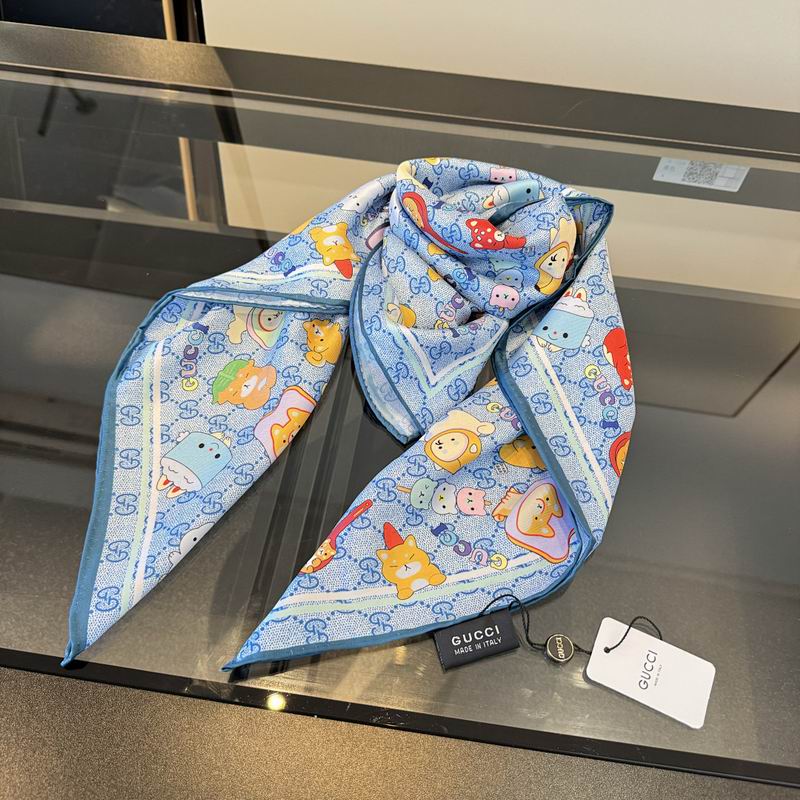 Gucci silk scarf hm (130)