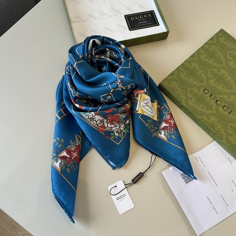 Gucci silk scarf hm (60)