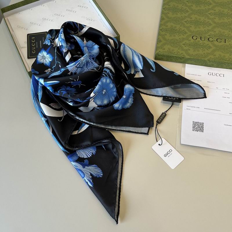 Gucci silk scarf hm (9)