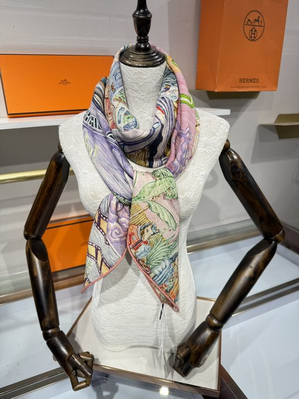 Hermes Scarf 140X140cm E05 (10)