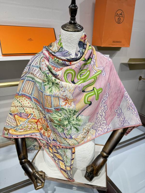 Hermes Scarf 140X140cm E05 (13)