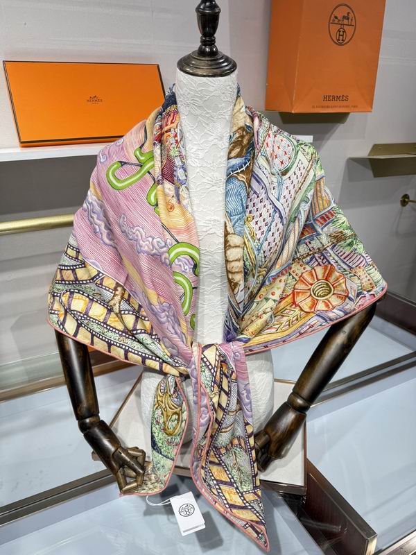 Hermes Scarf 140X140cm E05 (14)