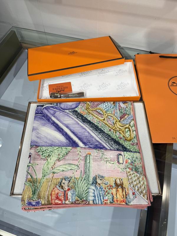Hermes Scarf 140X140cm E05 (17)