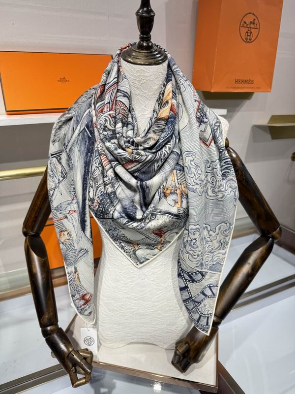 Hermes Scarf 140X140cm E05 (2)