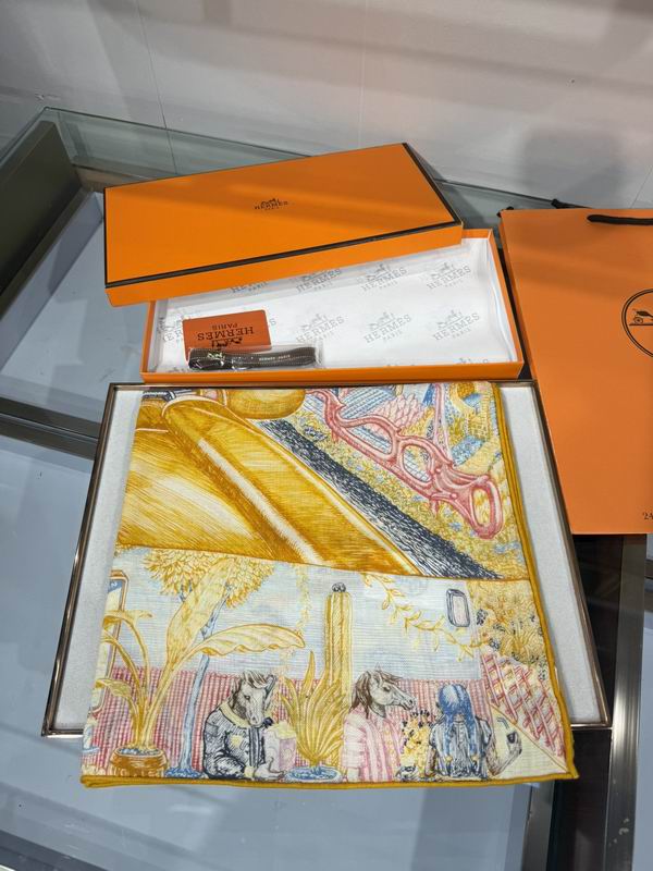 Hermes Scarf 140X140cm E05 (26)
