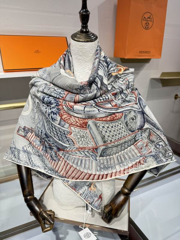Hermes Scarf 140X140cm E05 (3)