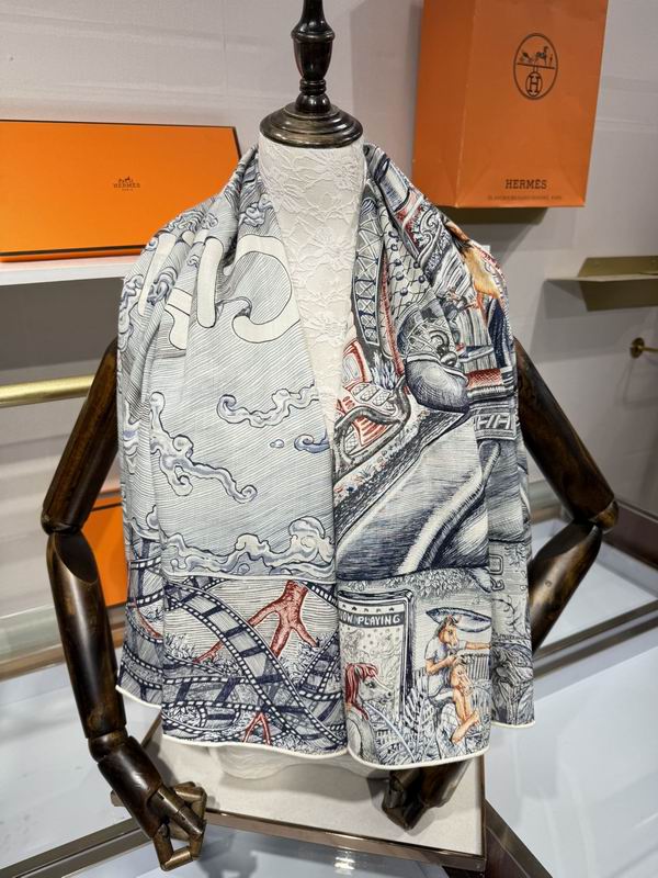 Hermes Scarf 140X140cm E05 (5)