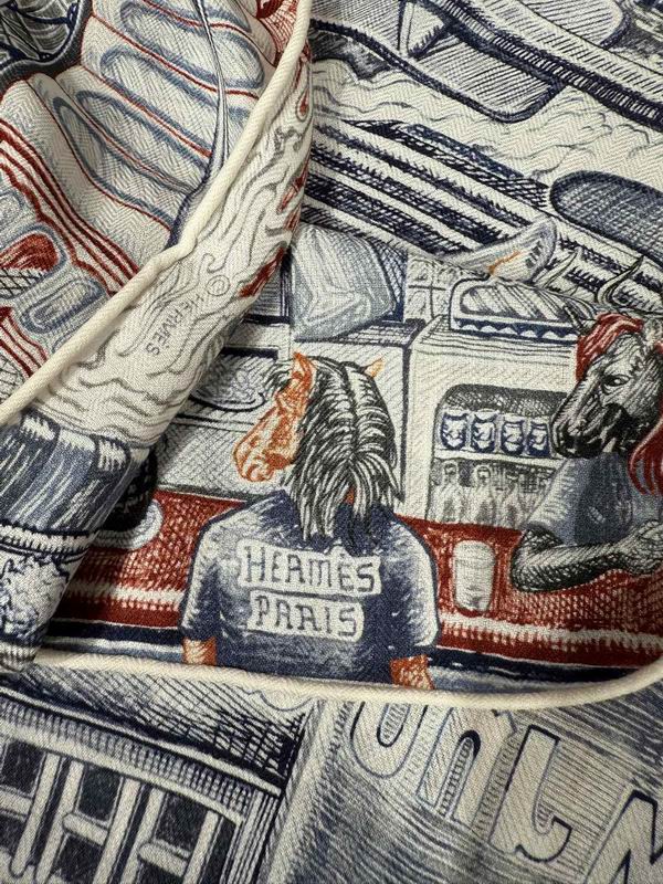 Hermes Scarf 140X140cm E05 (6)