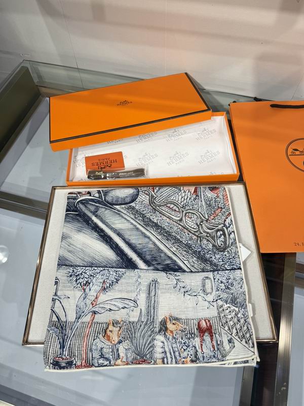 Hermes Scarf 140X140cm E05 (8)
