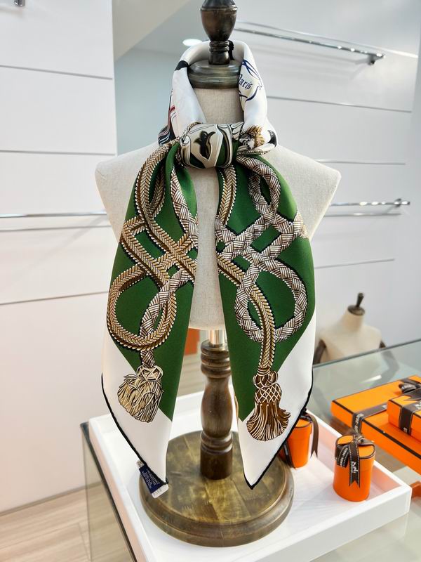 Hermes Silk Scarf 88X88cm E21 (2)