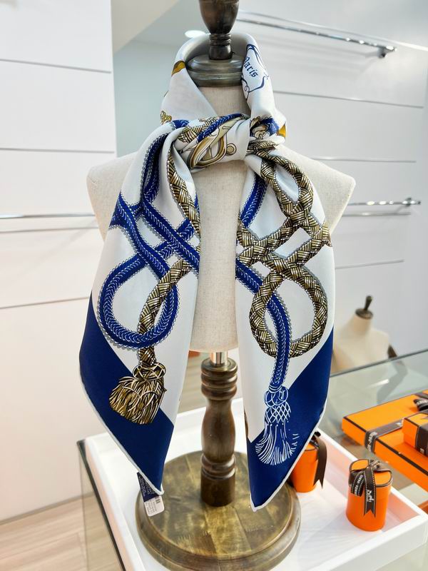 Hermes Silk Scarf 88X88cm E21 (20)