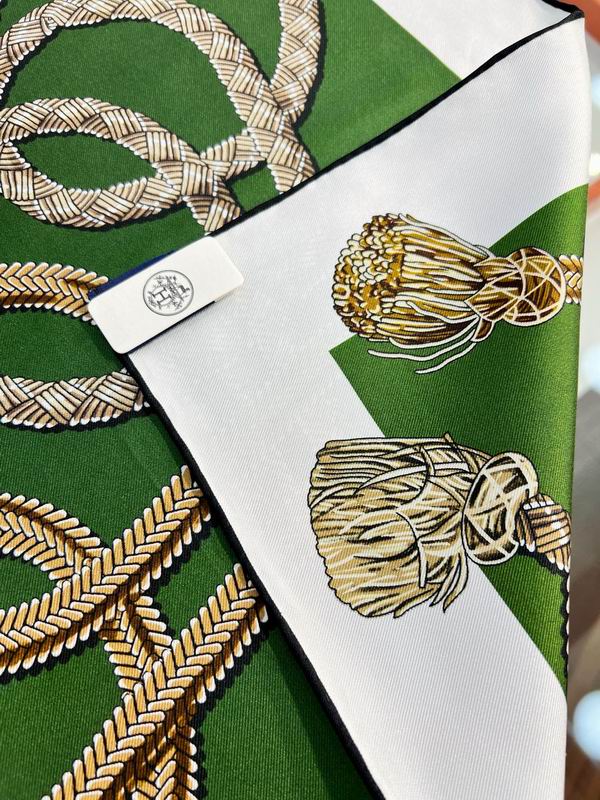 Hermes Silk Scarf 88X88cm E21 (5)
