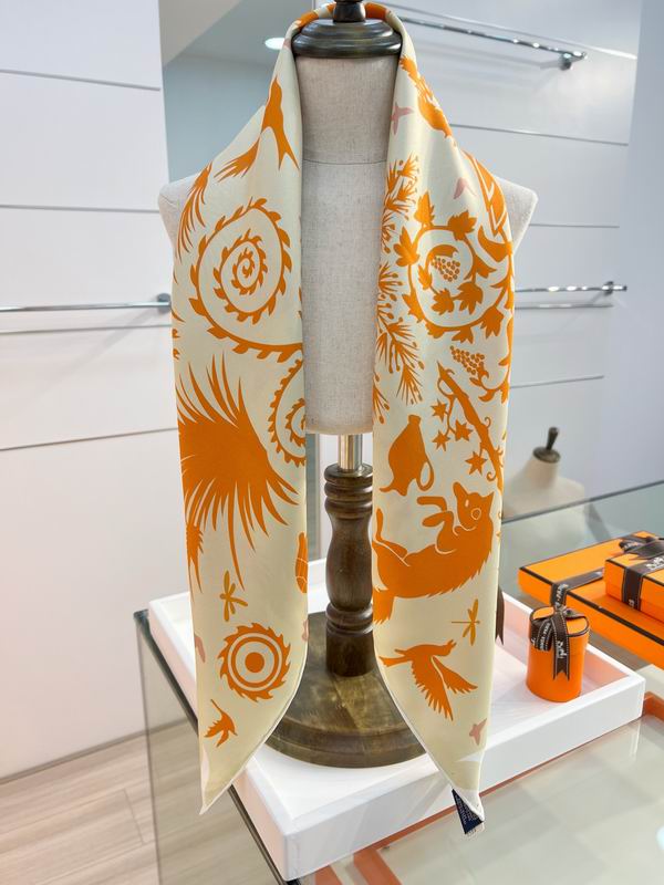 Hermes Silk Scarf 90X90cm E02 (4)