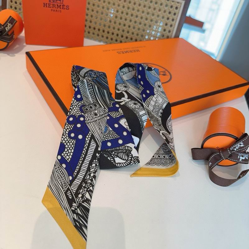 Hermes Silk ribbon 5X120cm E02 (12)