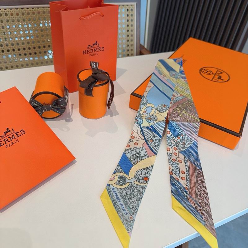 Hermes Silk ribbon 5X120cm E02 (21)