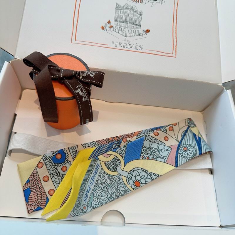 Hermes Silk ribbon 5X120cm E02 (25)
