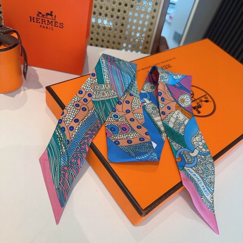 Hermes Silk ribbon 5X120cm E02 (4)