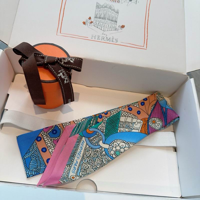 Hermes Silk ribbon 5X120cm E02 (7)