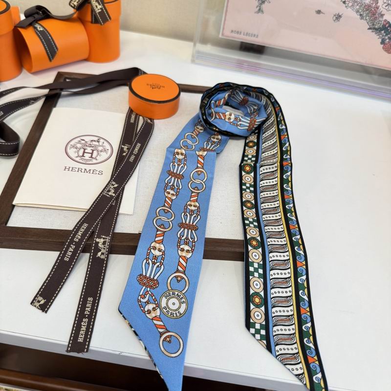 Hermes Silk ribbon 5X86cm E04 (1)