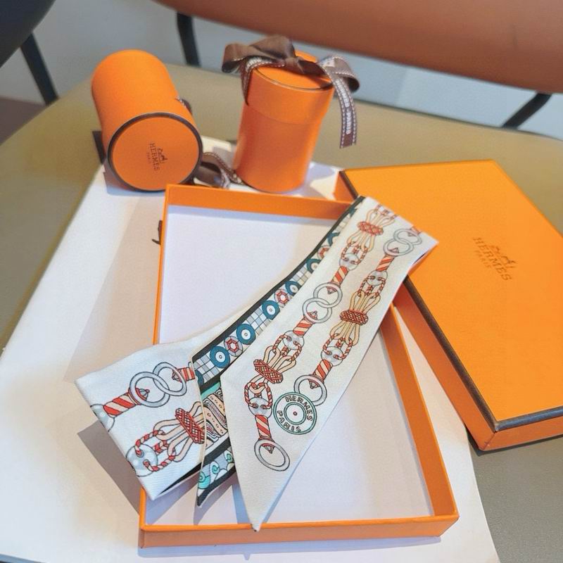 Hermes Silk ribbon 5X86cm E04 (41)