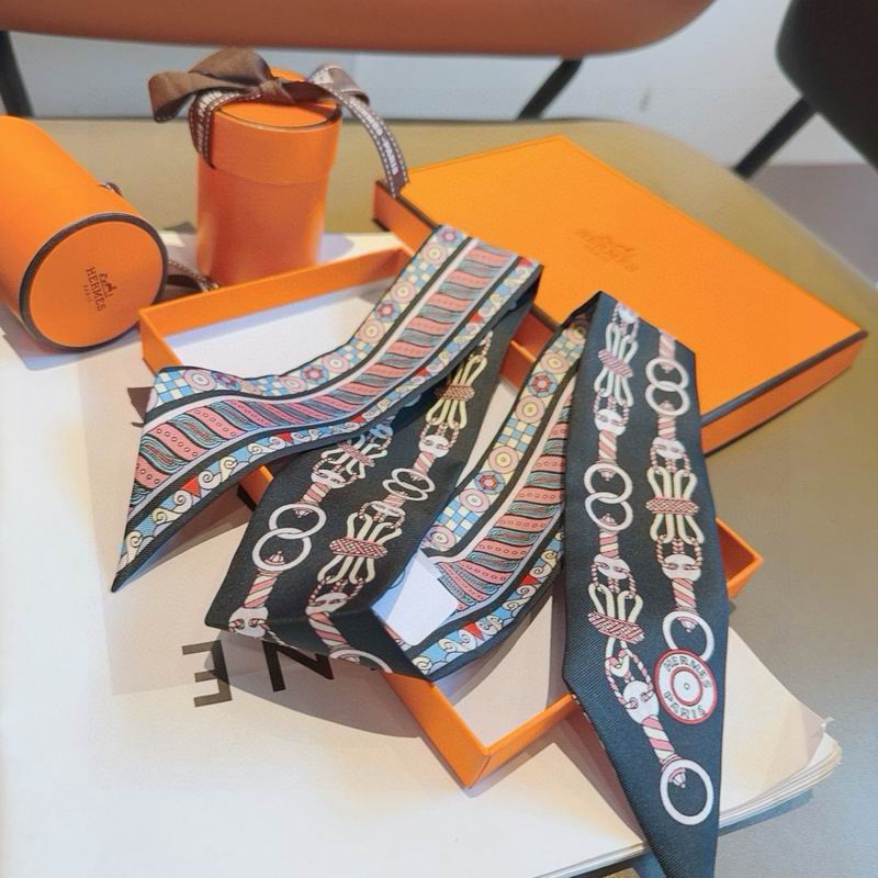 Hermes Silk ribbon 5X86cm E04 (47)