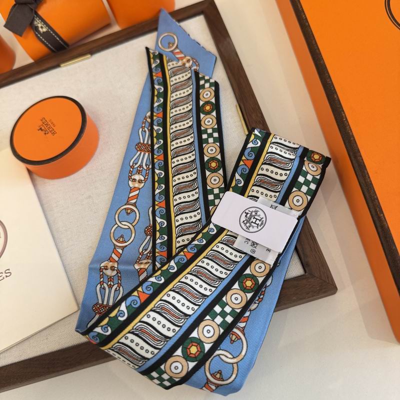 Hermes Silk ribbon 5X86cm E04 (5)