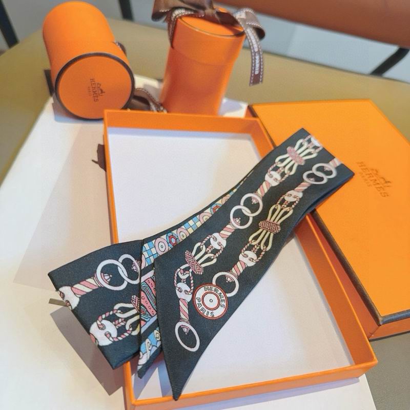 Hermes Silk ribbon 5X86cm E04 (52)