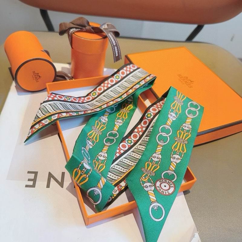 Hermes Silk ribbon 5X86cm E04 (57)