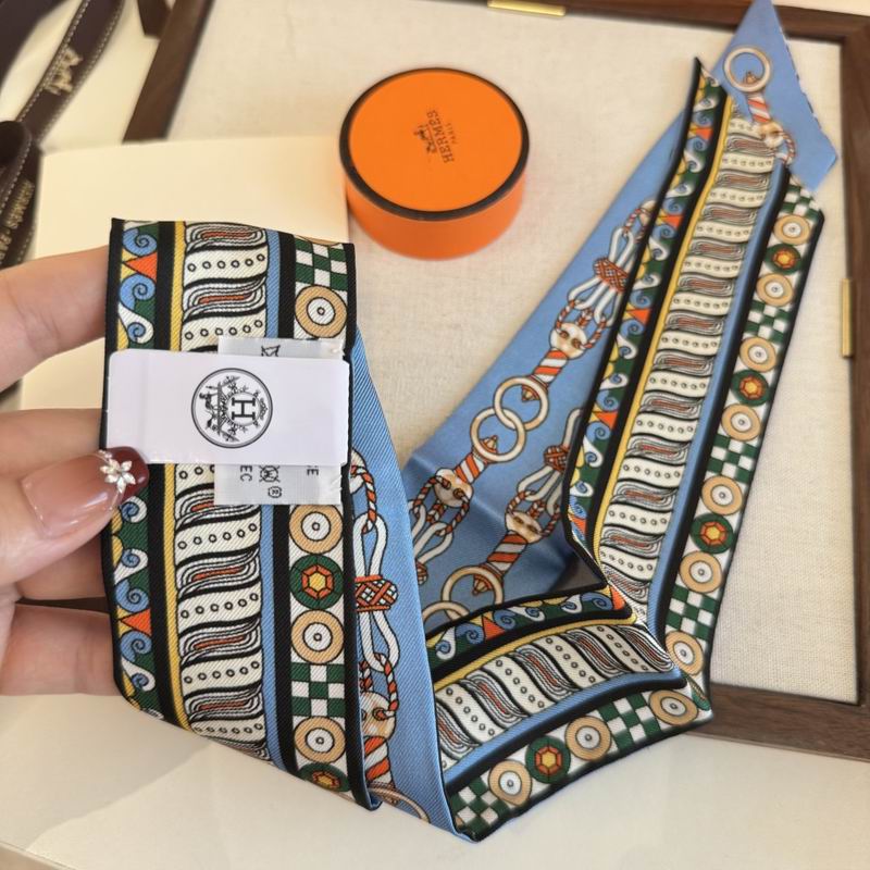 Hermes Silk ribbon 5X86cm E04 (6)