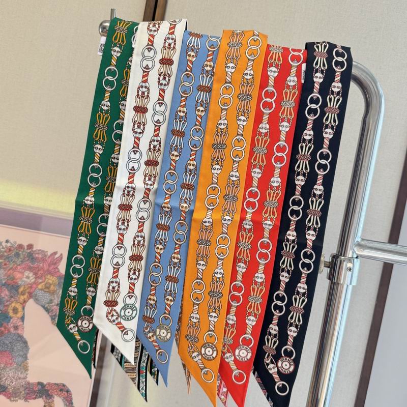 Hermes Silk ribbon 5X86cm E04 (9)