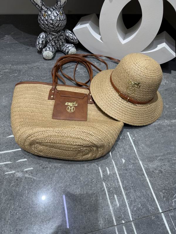 Hermes beach bag hat dx (137)