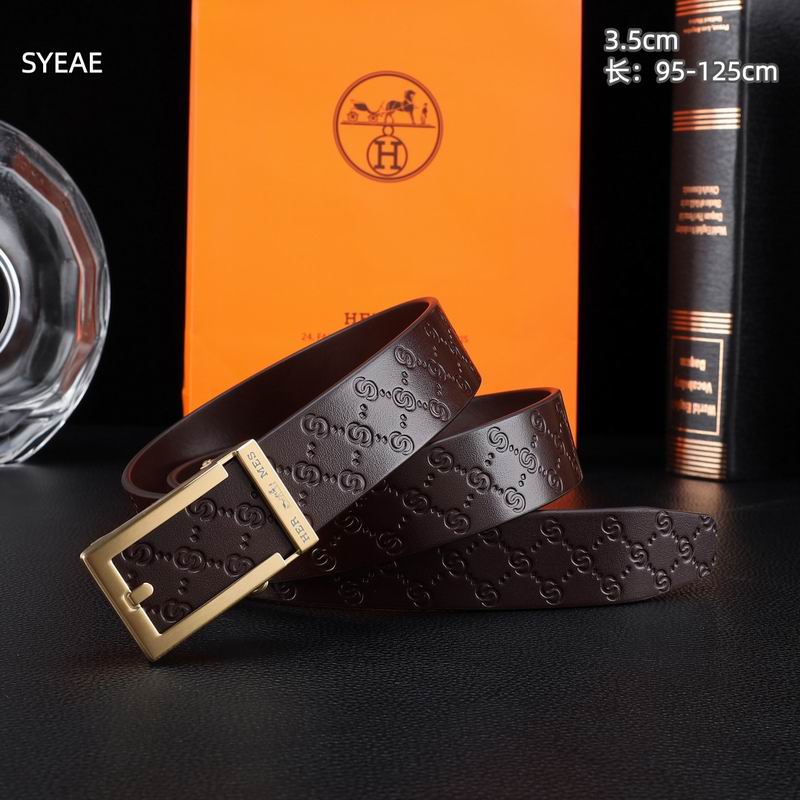 Hermes belt 35mmX95-125cm 8L (8)