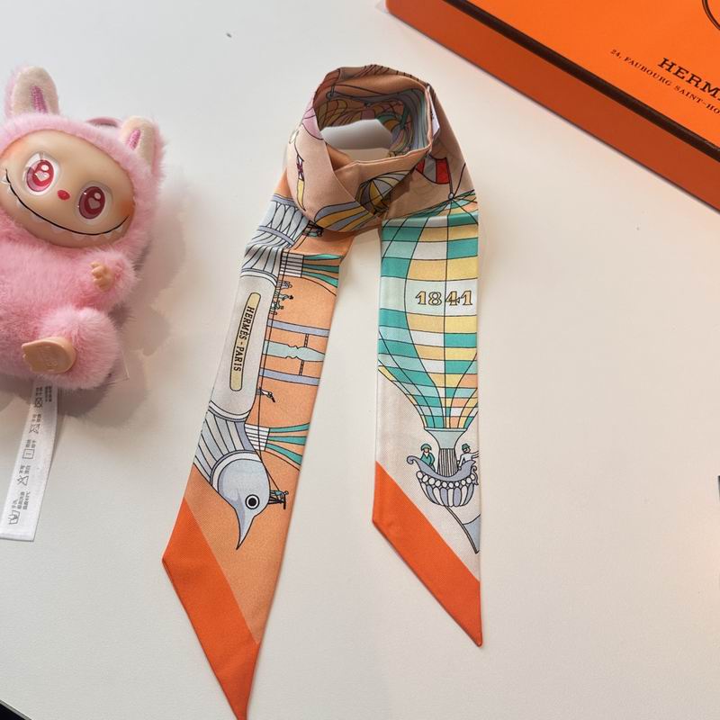 Hermes silk ribbon 5X86cm E (22)