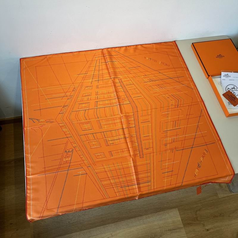 Hermes silk scarf hm (10)