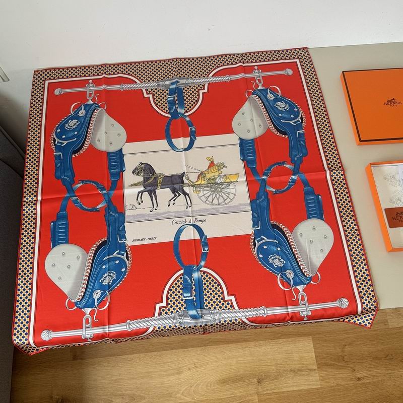 Hermes silk scarf hm (14)