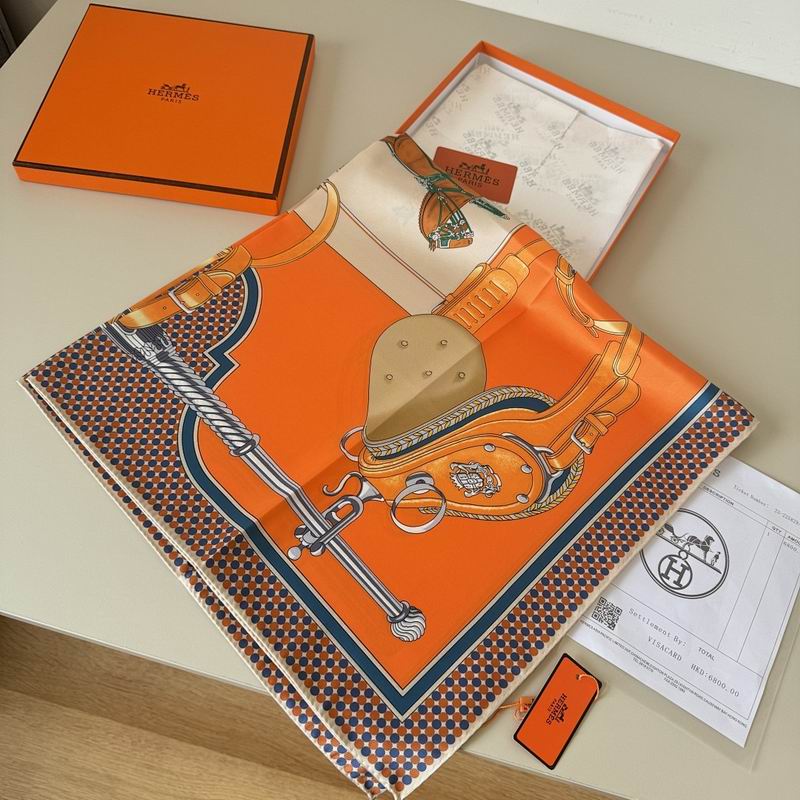 Hermes silk scarf hm (15)