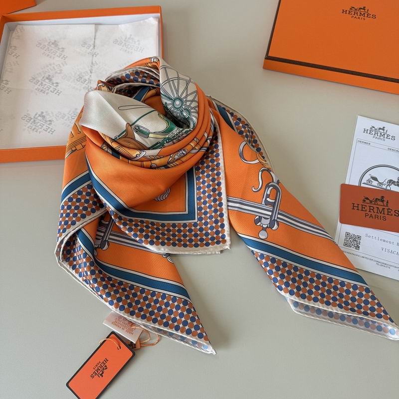 Hermes silk scarf hm (16)