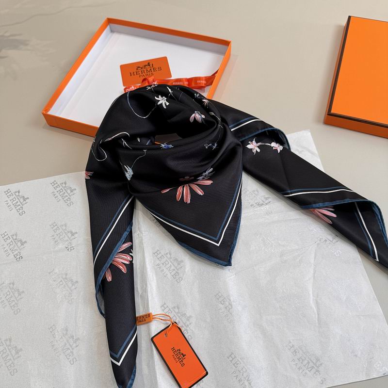 Hermes silk scarf hm (161)