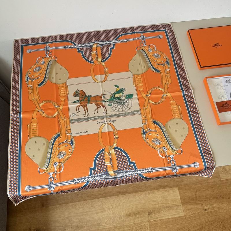 Hermes silk scarf hm (17)