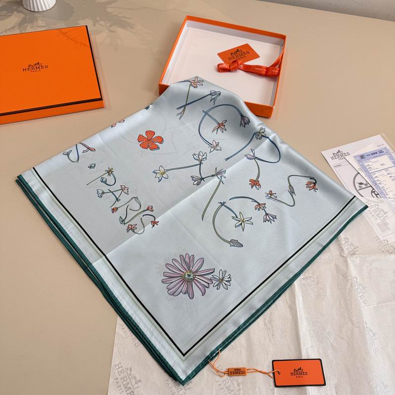 Hermes silk scarf hm (172)