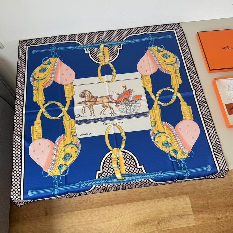 Hermes silk scarf hm (20)