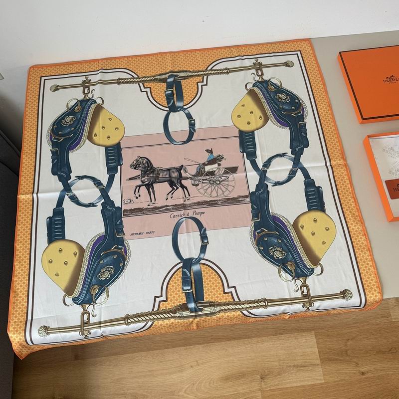 Hermes silk scarf hm (26)