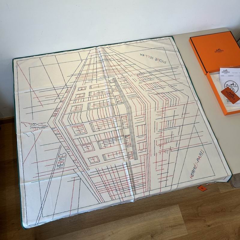 Hermes silk scarf hm (7)