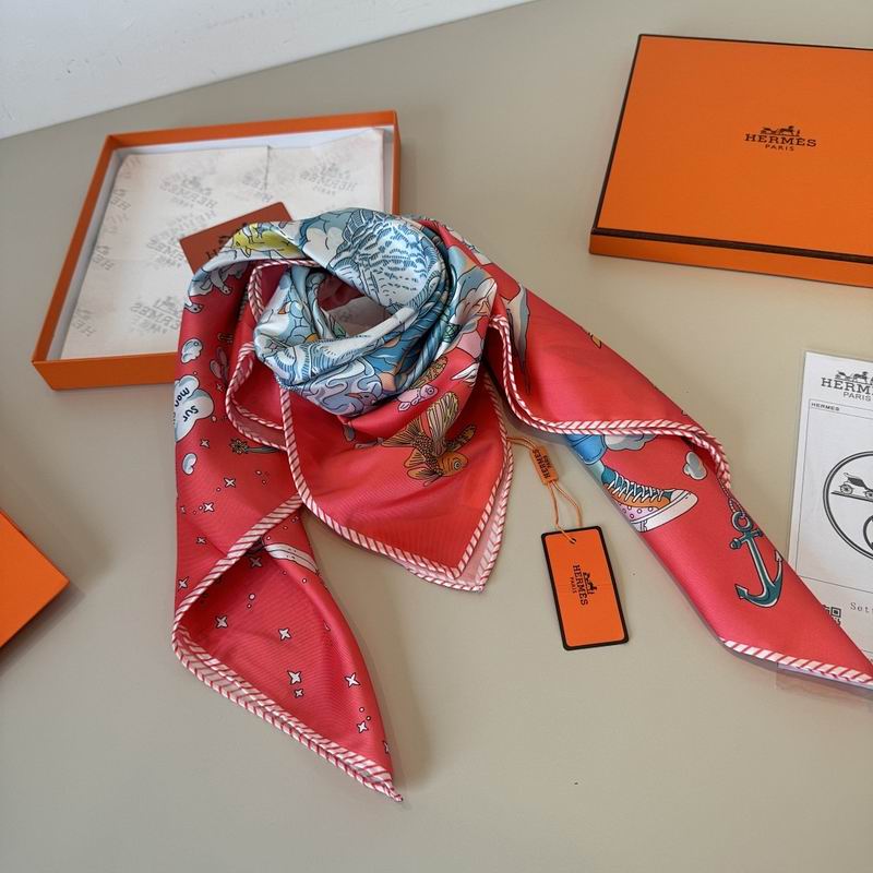 Hermes silk scarf hm (74)