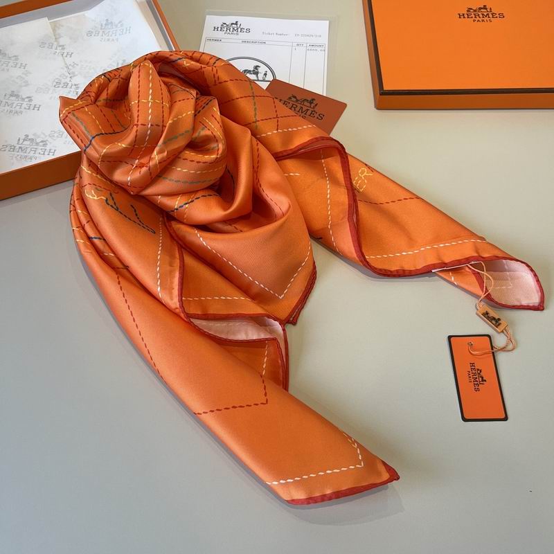 Hermes silk scarf hm (9)