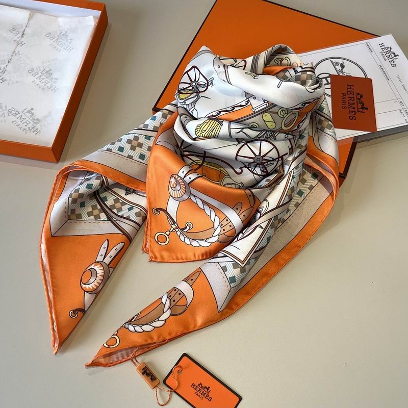 Hermes silk scarf hm (97)