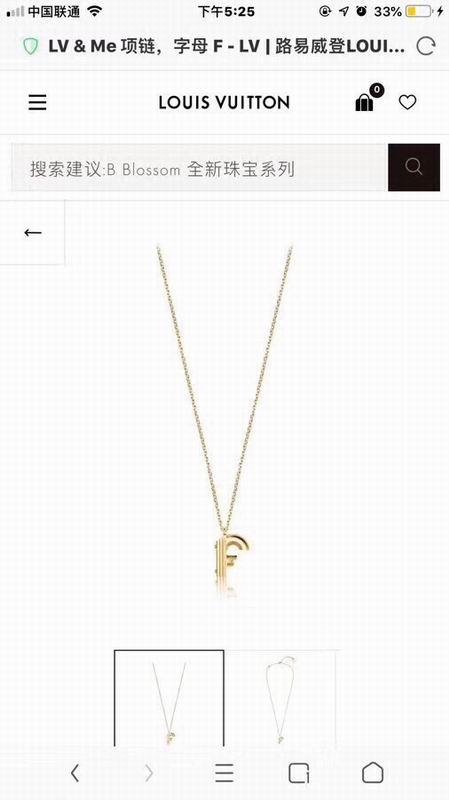 LV Necklace 02yxs61 (6)