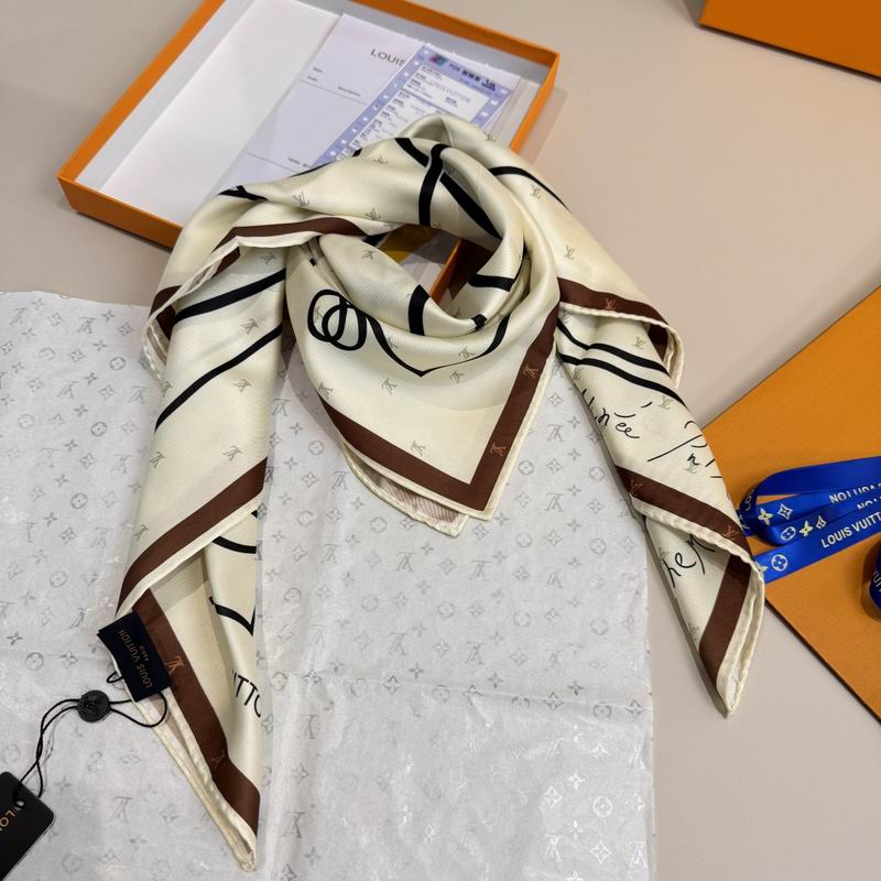LV Silk Scarf 90X90cm E05 (12)