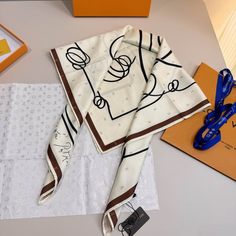 LV Silk Scarf 90X90cm E05 (13)
