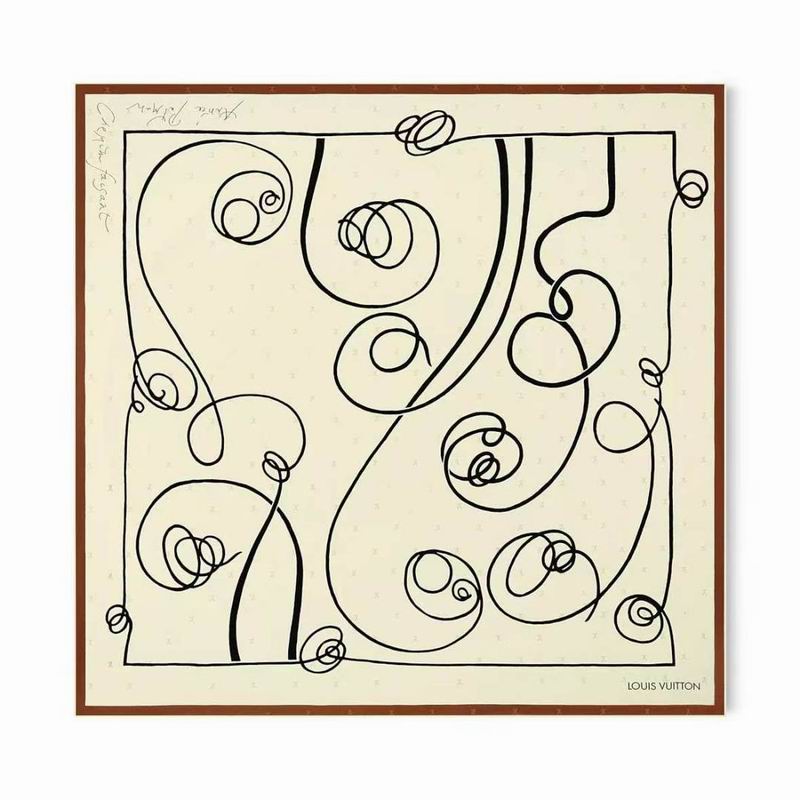 LV Silk Scarf 90X90cm E05 (18)